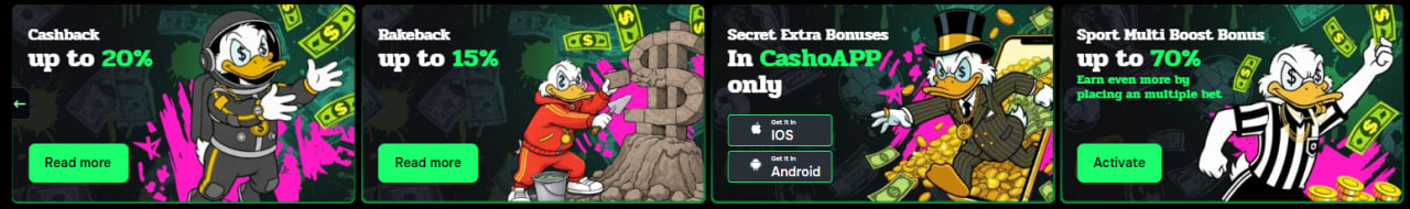 cashobet casino welcome bonus